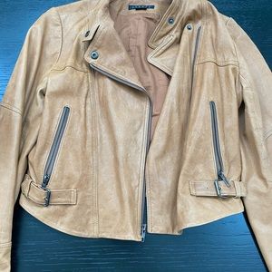 Beautiful Small Theory leather jacket